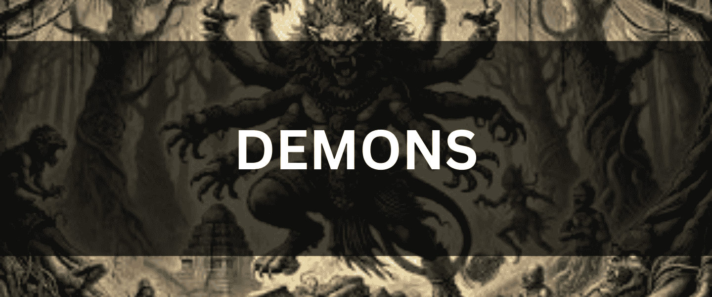 DEMONS OF HINDU MYTHOLOGY